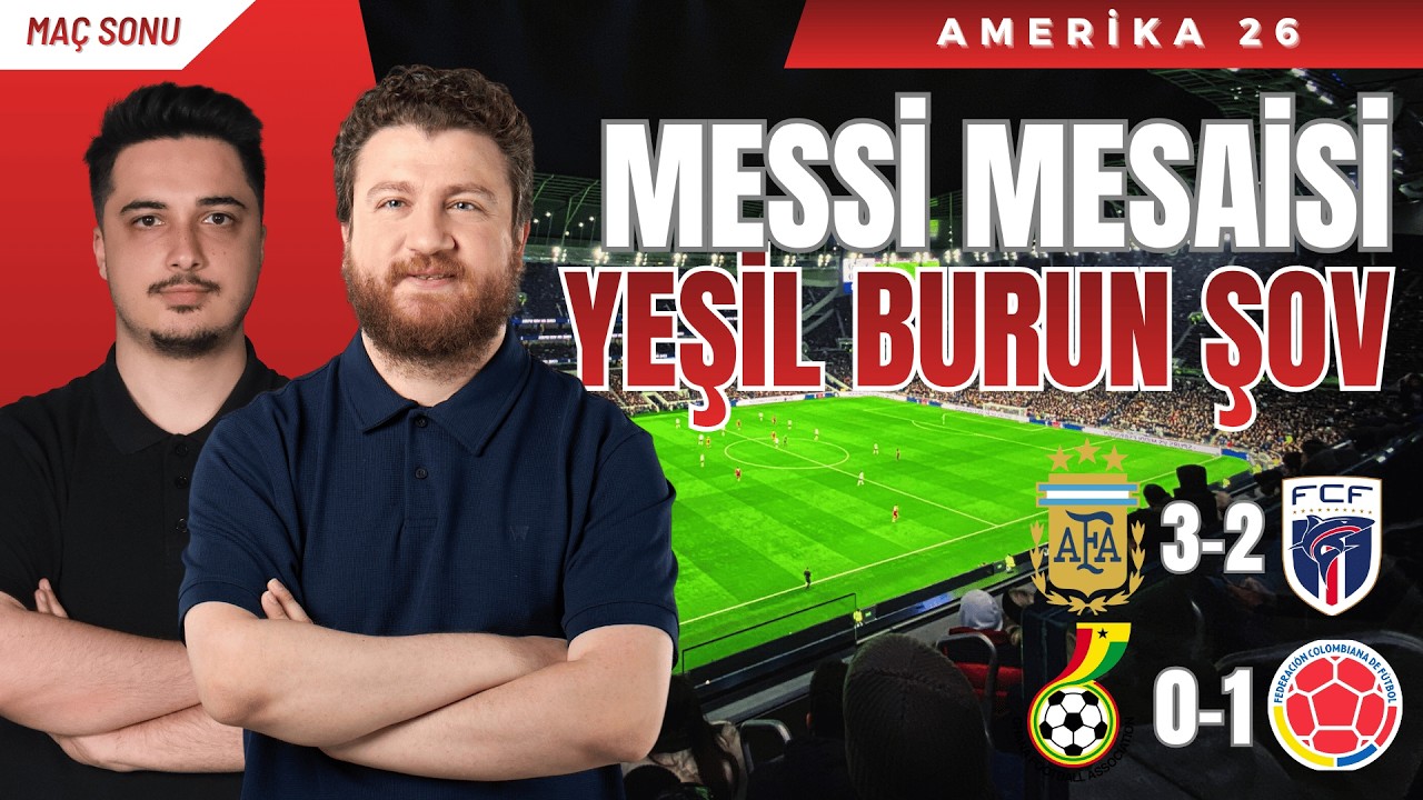 Arjantin Yeşil Burun Adaları engelini Messi ile aştı: Çeyrek finalde Kolombiya var
